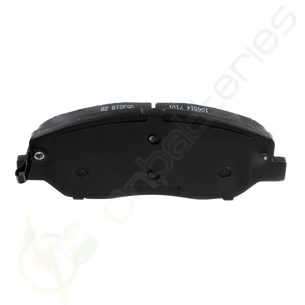 Front Brake Ceramic Pads for Entourage (2007–2009) 4X Premium Performance