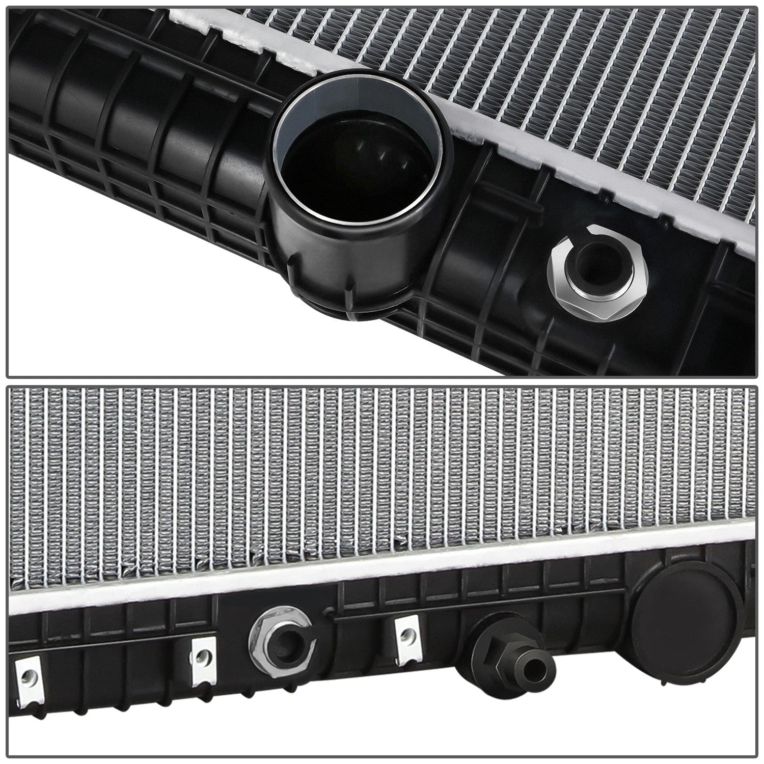2-Row Aluminum Radiator for Western Star 4900EX/4900FA/4900SA (2011–2012)