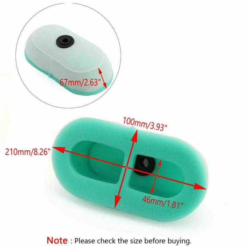 Air Filter Cleaner for Honda XR250L XR250R XR350R XR400R XR600L XR600R (1990–2007)