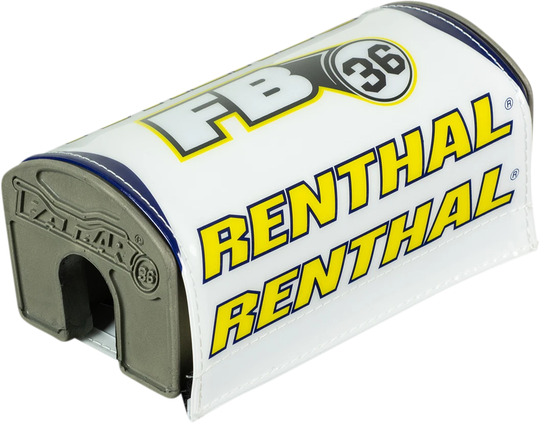 Renthal Bar Pad for Fatbar36 (White/Yellow)