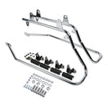 Saddlebag Conversion Brackets with Hardware for Harley Softail