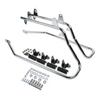 Saddlebag Conversion Brackets with Hardware for Harley Softail
