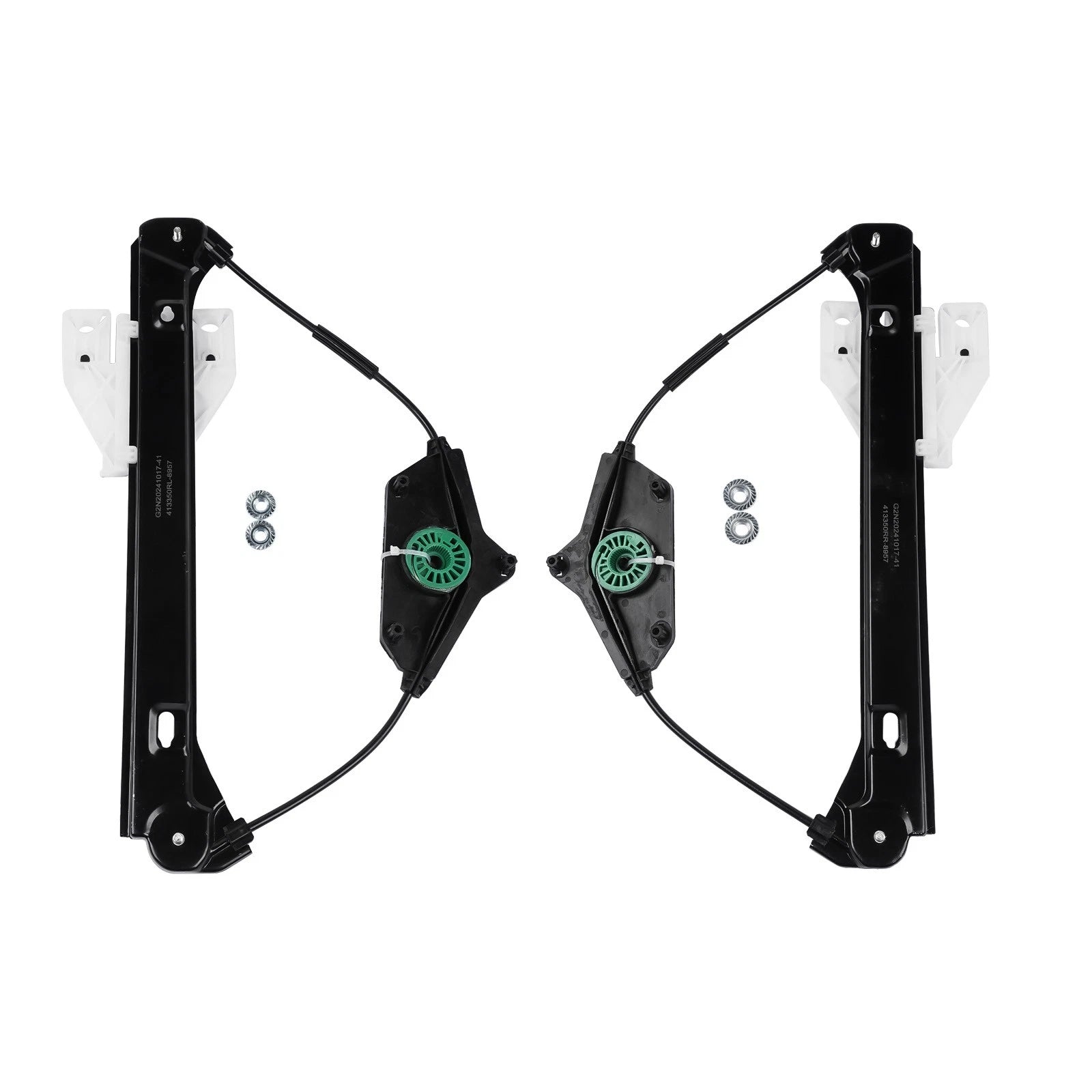 Set of 2 Rear Door Window Regulators for Audi A3 RS3 (2015–2020)