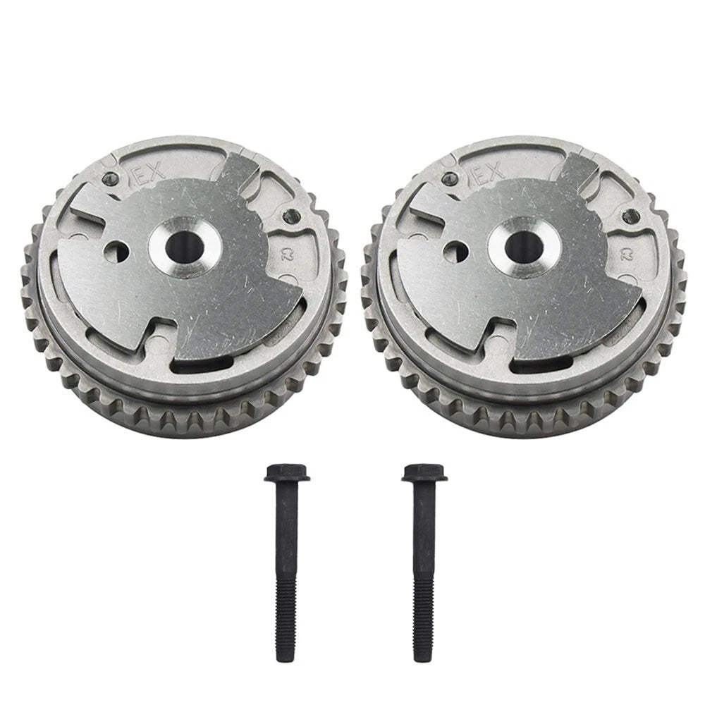 2X VVT Cam Phaser Gears for Cadillac Buick Chevy Traverse GMC 3.6L 3.0L (2007–2021)