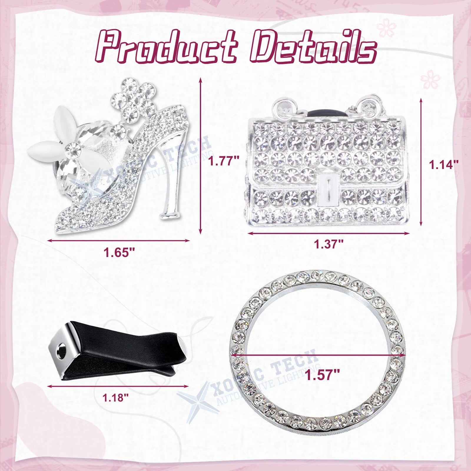 Bling Air Vent Clip for Car (2019-2022)