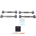 Set of 4 Adjustable Rear Lower Camber Arms Toe Kit for Honda Accord (1998–2002)