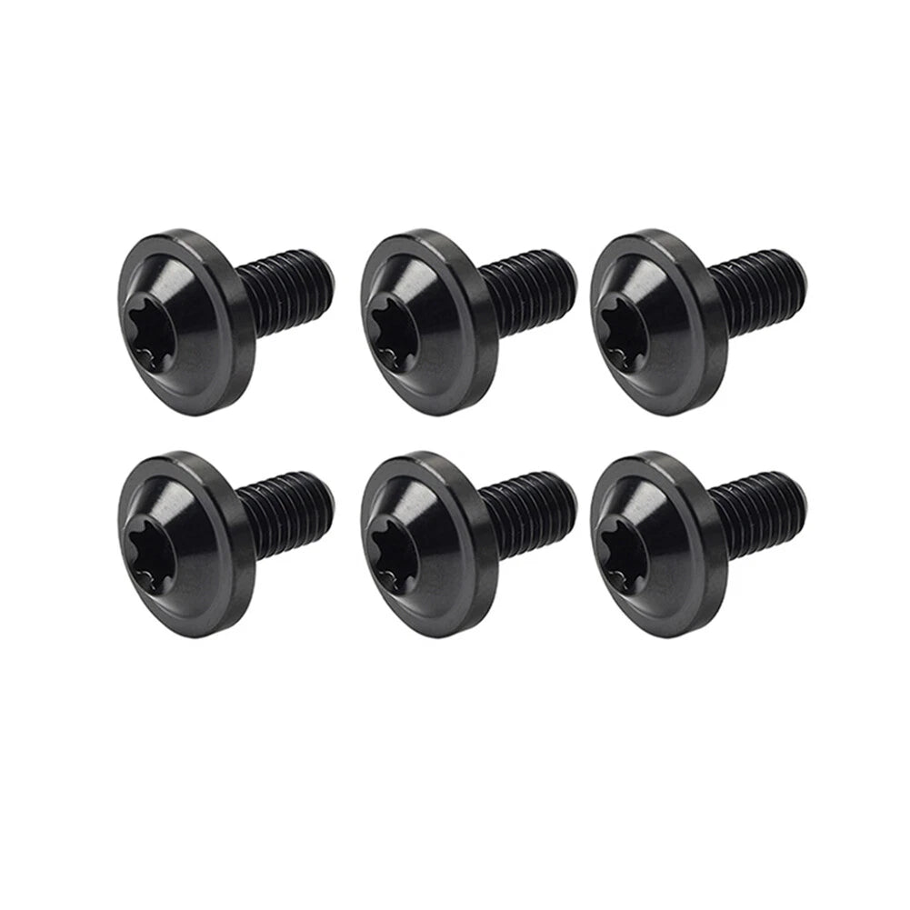 Set of 6 Alloy Truss Torx Head Screws M6x30mm for Motorcycle