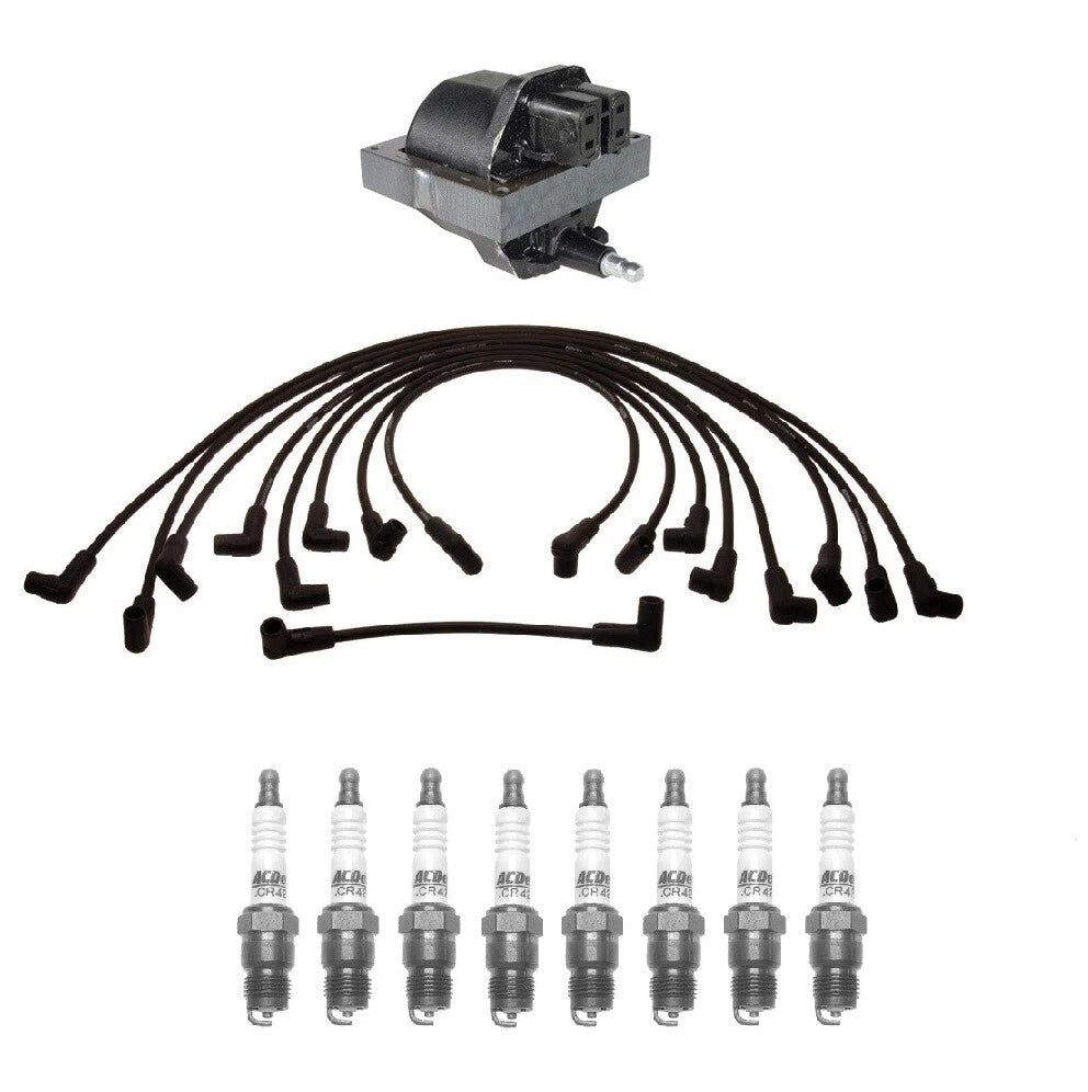 Ignition Wires Set of 8 Spark Plugs Kit for Chevy Blazer V8 (1992–1993)