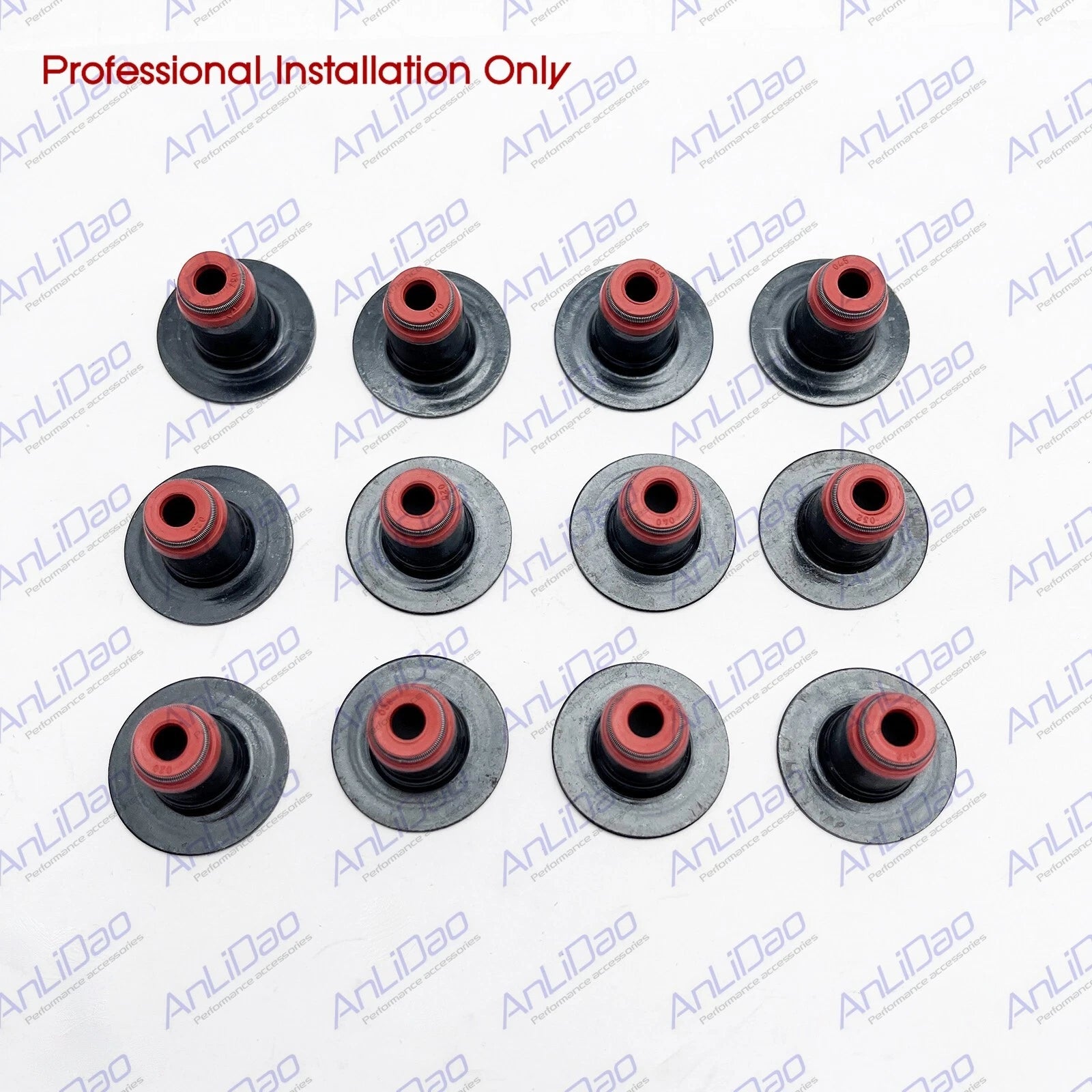 12Pcs Valve Stem Seals for SeaDoo 4TEC GTX RXP WAKE (420630200, 46-112-72, 010-050)