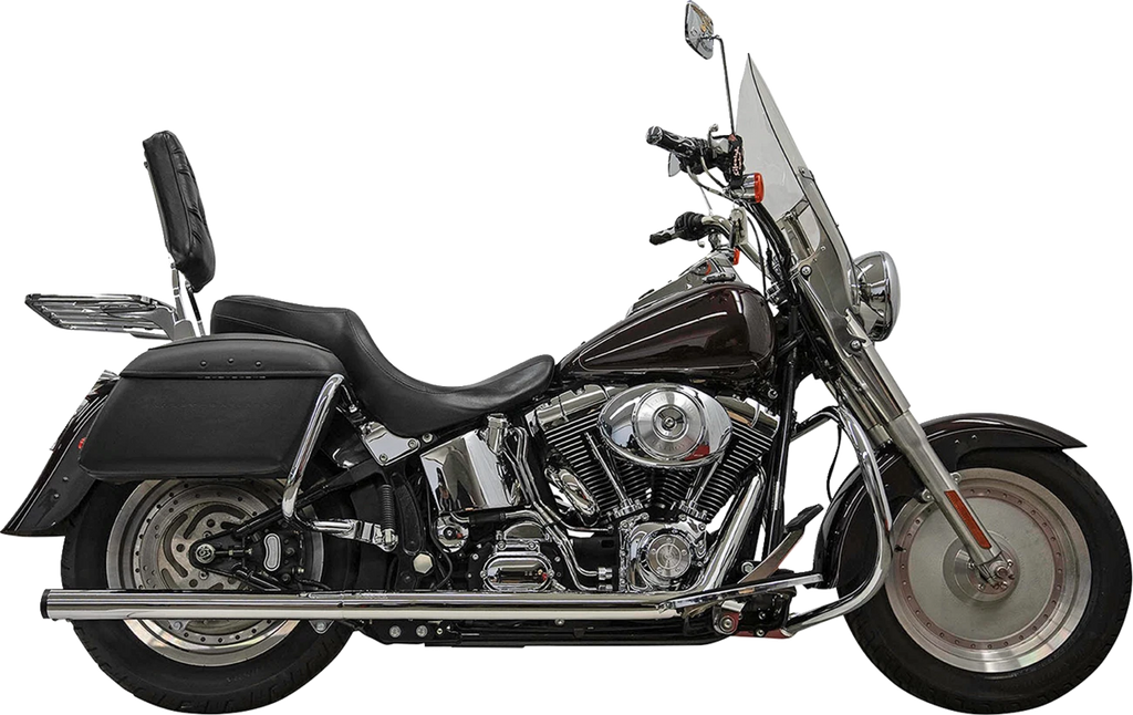 Dual Exhaust System for Harley-Davidson Softail (Twin Cam) (1S98P) Chrome