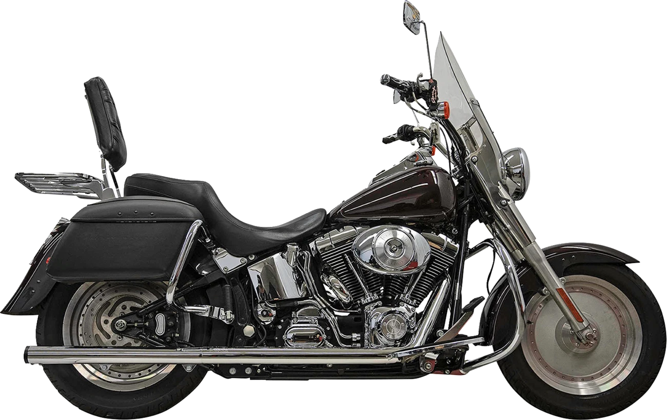 Dual Exhaust System for Harley-Davidson Softail (Twin Cam) (1S98P) Chrome