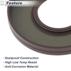Set of 2 Engine Crankshaft Seals for Lexus LX470 (1998–2005) TCS46036