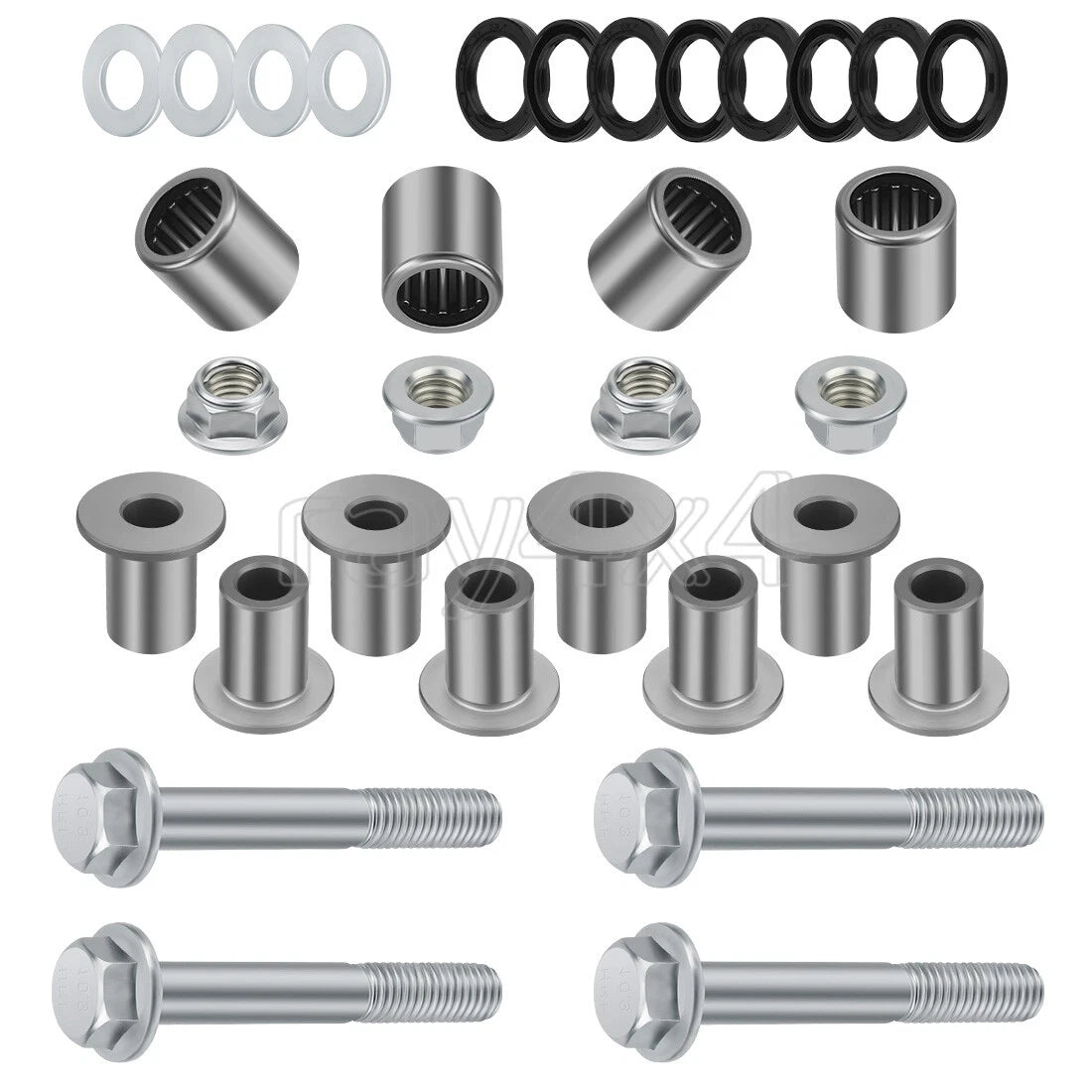 Front Upper A Arm Bushings Bearings Seals for Suzuki Quadsport Z400 LTZ400 (2003–2014)