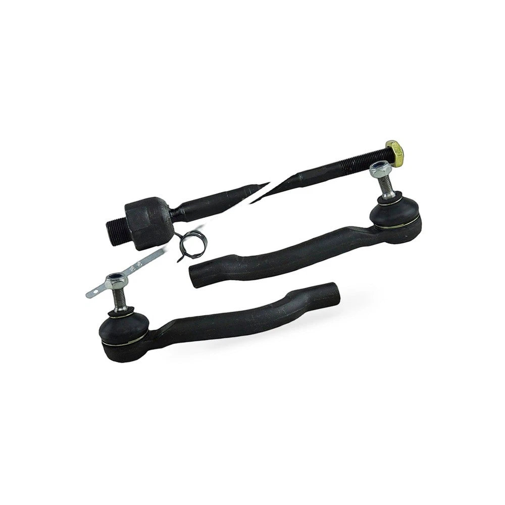 Set of 4 Inner Outer Tie Rod Ends for Nissan X-Trail T31 (2007–2013)