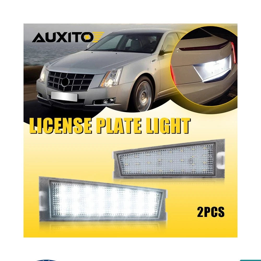 3W Full LED License Plate Light for Cadillac CTS CTS-V (2008–2010)
