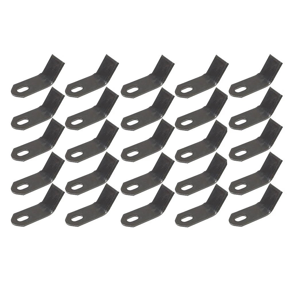 Set of 25 Flail Blades for Tiger Lawn Mowers (Fits TF1019)