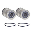 2X Wix Engine Motor Oil Filters for Chevrolet GMC Studebaker (StdAs)