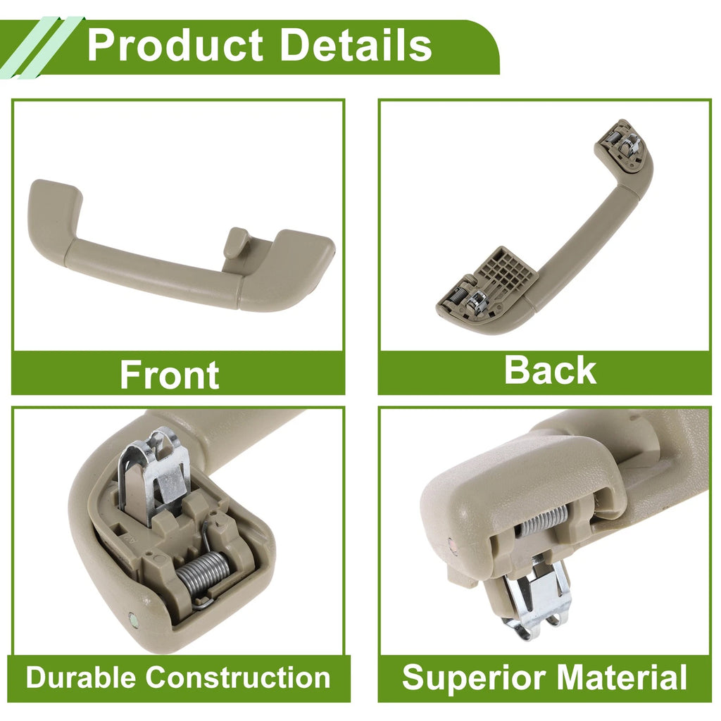 1Pc A Pillar Grab Handle for Toyota Camry (2007–2011) ABS Beige