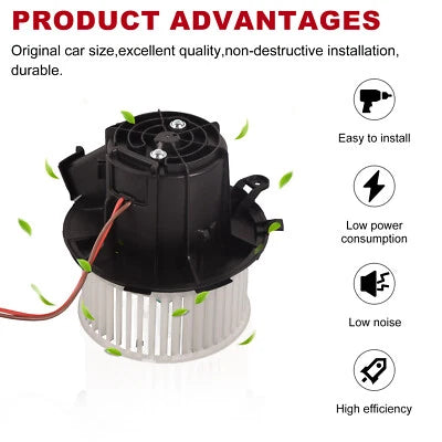 Blower Motor with Wheel for Mercedes Benz C300 GLK350 (2008-2011)