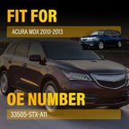 Rear Right Side Bumper Reflector Lamp for Acura MDX (2010–2013)