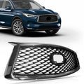 Front Upper Grille for Infiniti QX50 (2019–2023) with Camera Option
