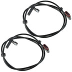 2X Rear ABS Wheel Speed Sensor for Mercedes-Benz C-Class (2008–2015)