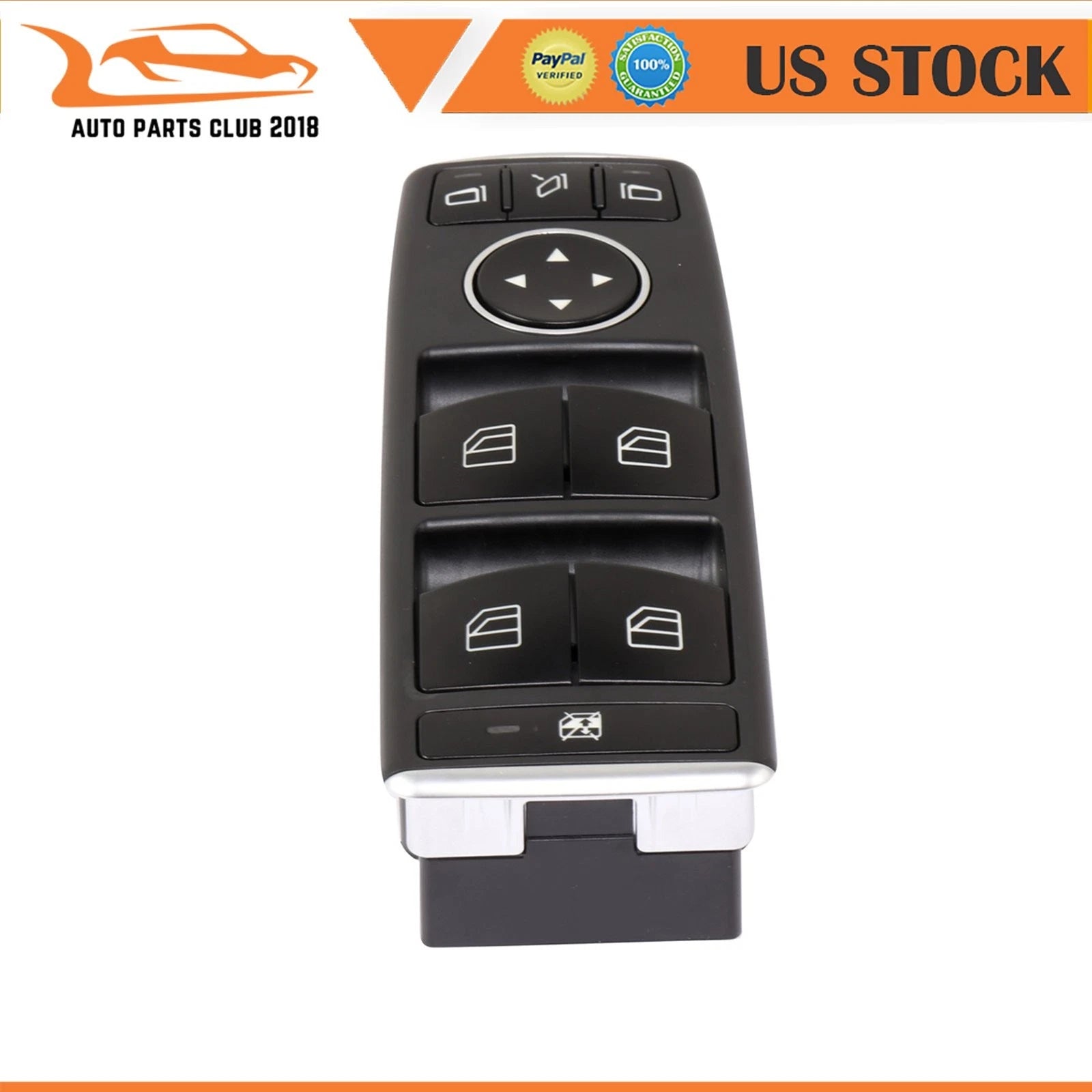 Left Window Switch for Mercedes-Benz C250 C300 C350 E350 E400