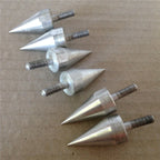 Universal Silver Spike Bolts for Motorcycle Windscreen Fairings License Plate