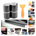 Rear Front Cover Stickers for Tail Lamp Black Honeycomb (Fits )