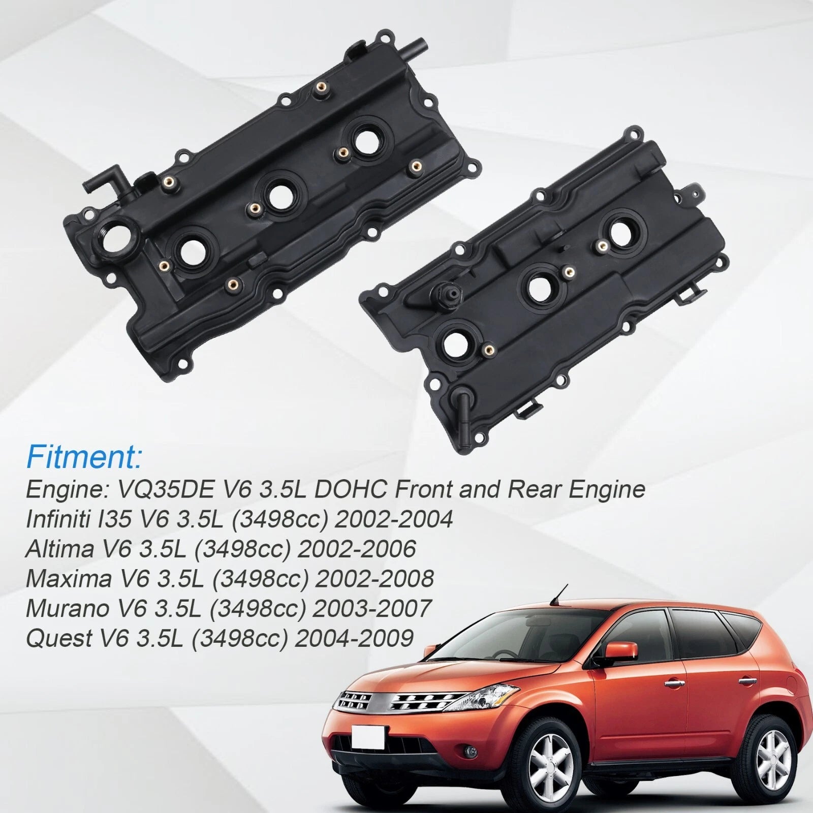 Engine Valve Cover for Nissan Maxima Quest Altima Murano (2003-2009)