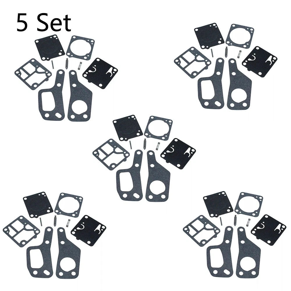Set of 5 Carb Repair Kits for Zama RB19 McCulloch Mini Mac 110-140