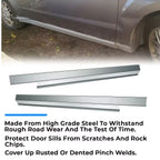 Set of 2 Slip-on Rocker Panels for Ford Focus (2008–2011)