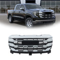 Chrome Front Upper Bumper Grille for GMC Sierra 1500 (2022–2024)