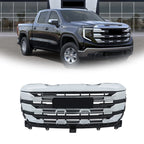 Chrome Front Upper Bumper Grille for GMC Sierra 1500 (2022–2024)