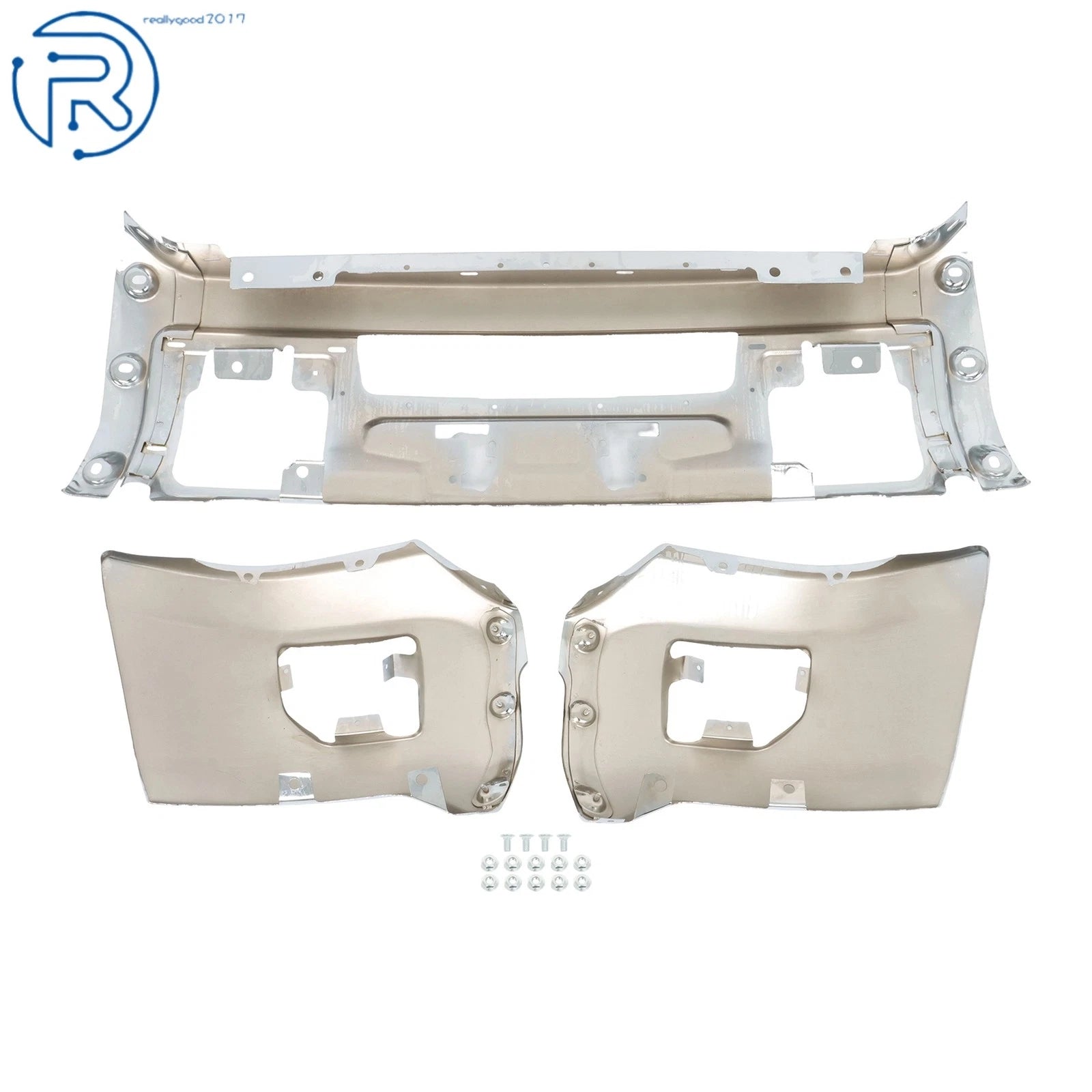 Steel Front Bumper Face Bar for GMC Sierra 2500 HD 3500 HD (2015–2019)