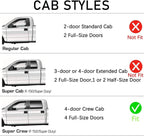 In-Channel Window Vent Visors for Ford F-150 Super Crew (2009–2014)