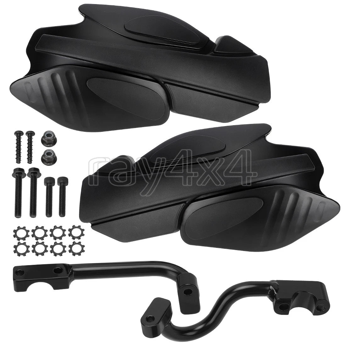 Left Right Hand Guard & Bracket Kit for Polaris Sportsman 1000 570 800 850