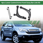 4pcs Front Suspension Kit Control Arm Sway Bar Link for Honda Odyssey (No.K750304)