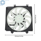 Cooling Fan Assembly for Subaru Forester (2014–2018)