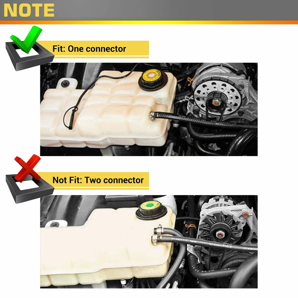 Engine Coolant Reservoir Tank with Sensor for Chevy Impala (1994-1996)