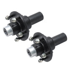 2-Pack Trailer Hub Kit for 5-Lug 4.5" Spindle (Round)