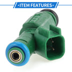 Fuel Injector No. 0280156193 for Mazda 6 i 2.3 (2003–2005) 1 Pc Green