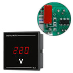 6L2 Digital LED Ammeter AC 50-500V Voltage Display Meter for Single Phase