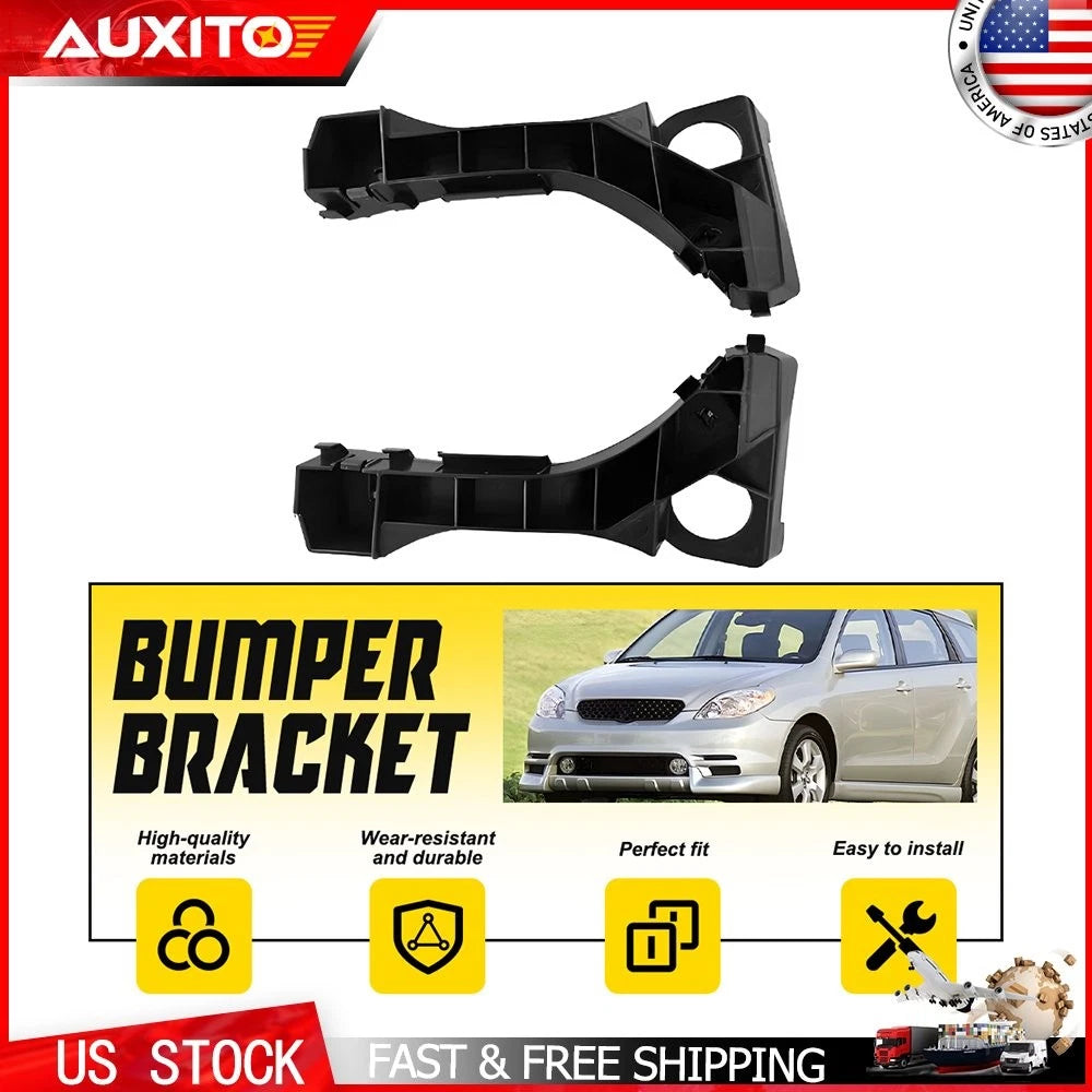 2X Bumper Support Brackets for Toyota Matrix (2003–2008)