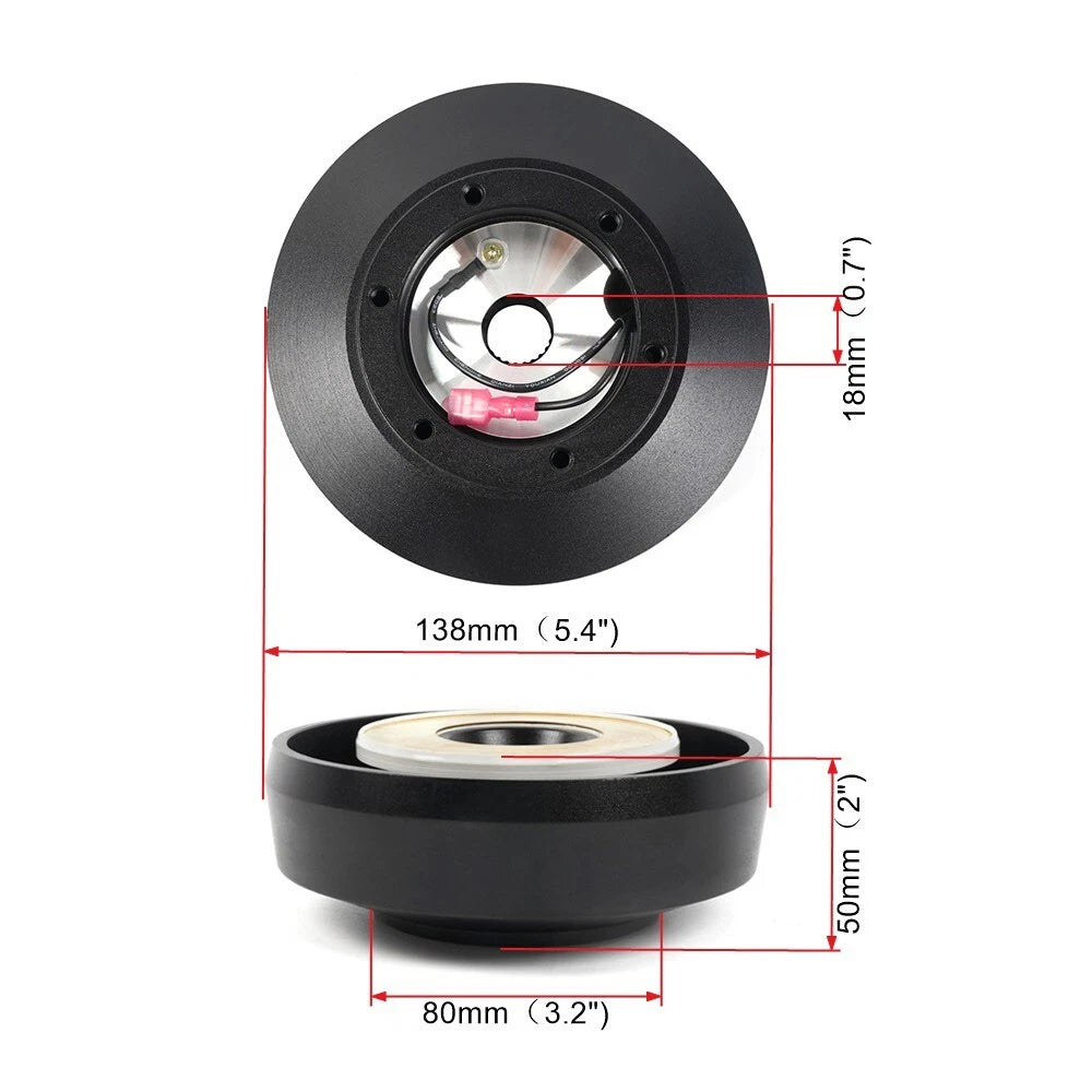14" Steering Wheel Quick Release Hub Adapter 161H for Ford F150/F250/F350 (1992–1997)