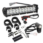 60W LED Headlight Light Bar Kit for Kawasaki KLX110 KLX110L (2002–2023)
