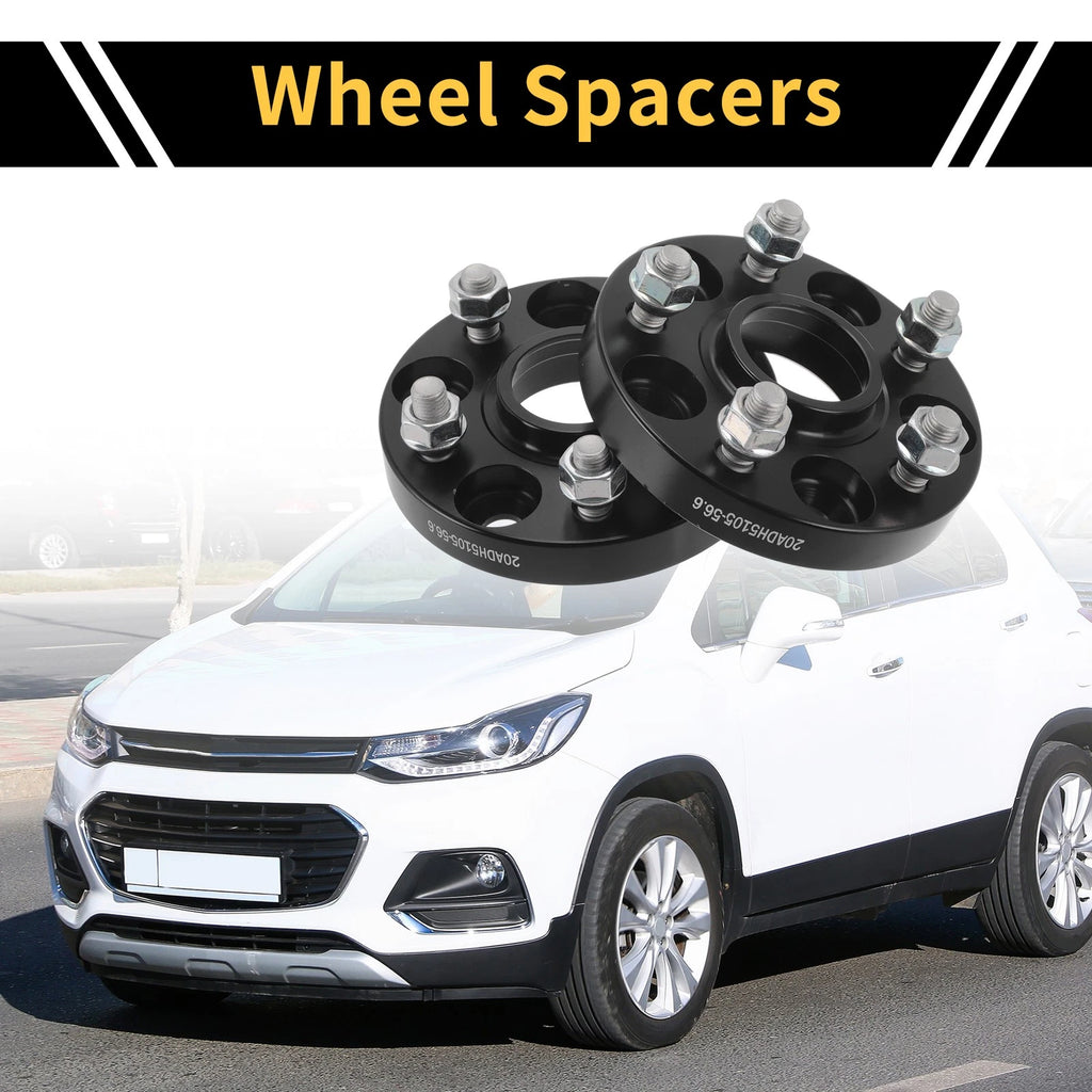 5x105mm Wheel Spacers 56.6mm M12x1.5 for Chevrolet Trax (2013–2020)