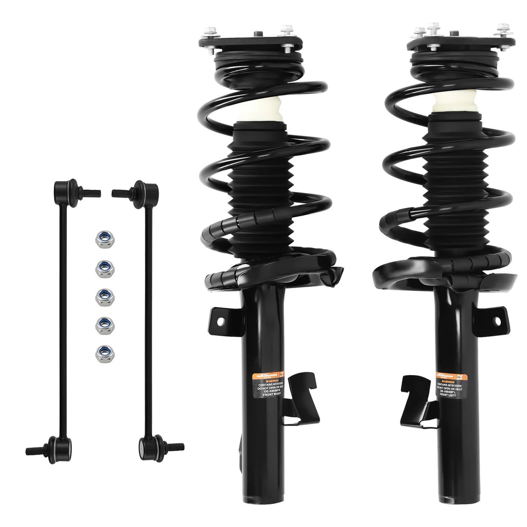 Front Complete Struts & Sway Bar Links for Mazda 3 (2004–2013), Mazda 5 (2006–2010)