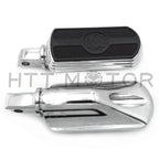 Chrome Skull Rubber Footpeg for Victory Cross Roads (2010–2017)