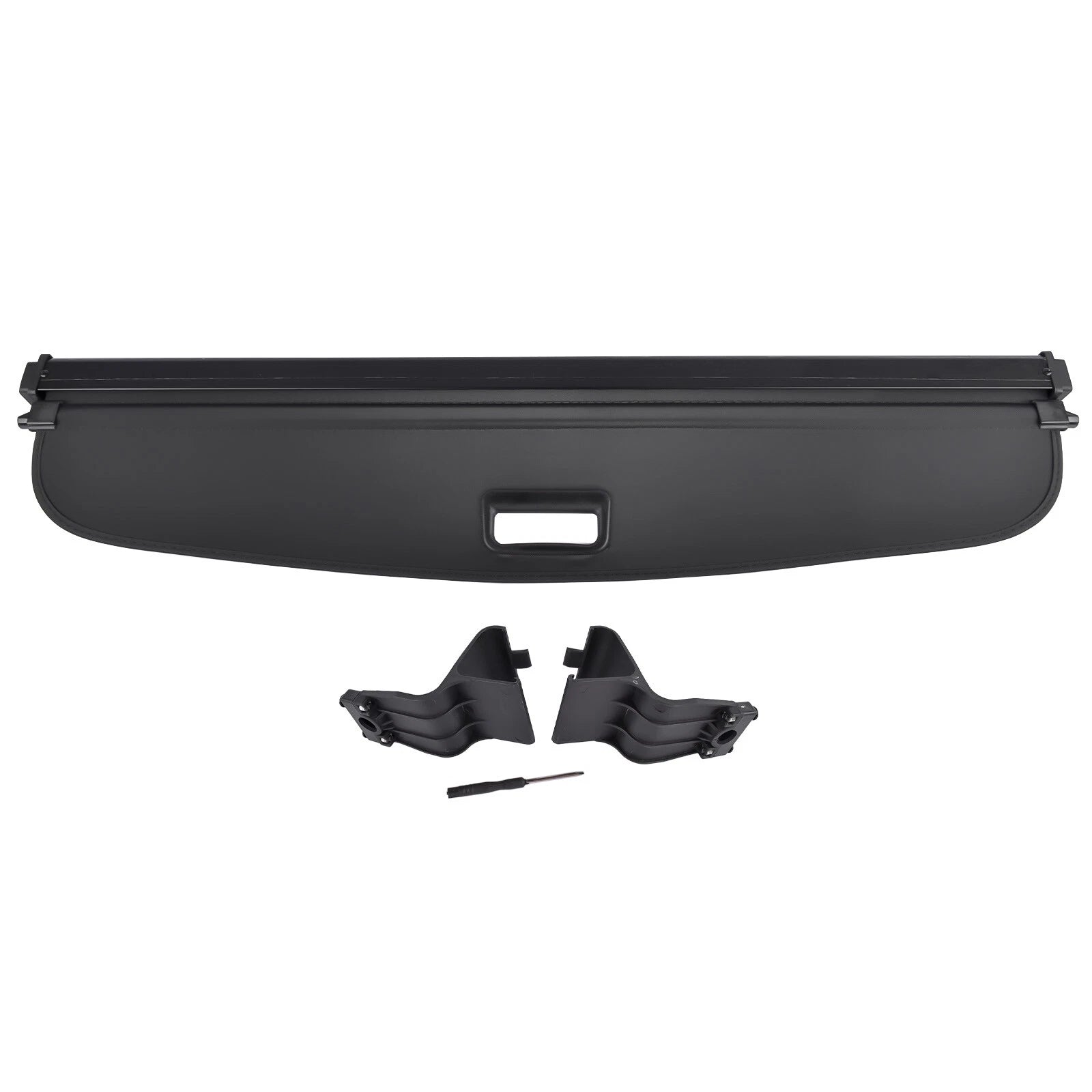 Retractable Rear Cargo Cover for Nissan Kicks (2018–2024) Aluminum Fabric